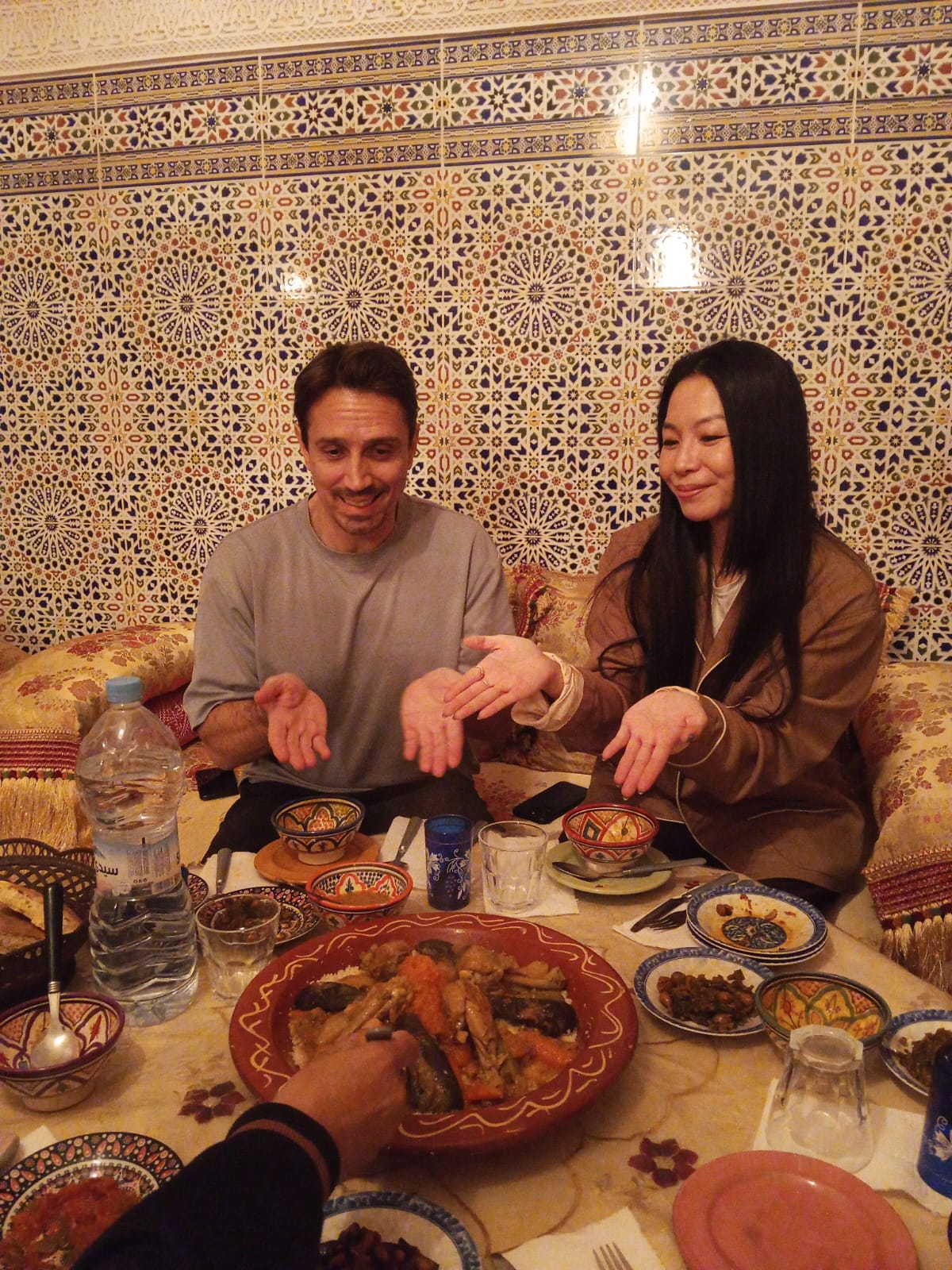 Shared family dinner